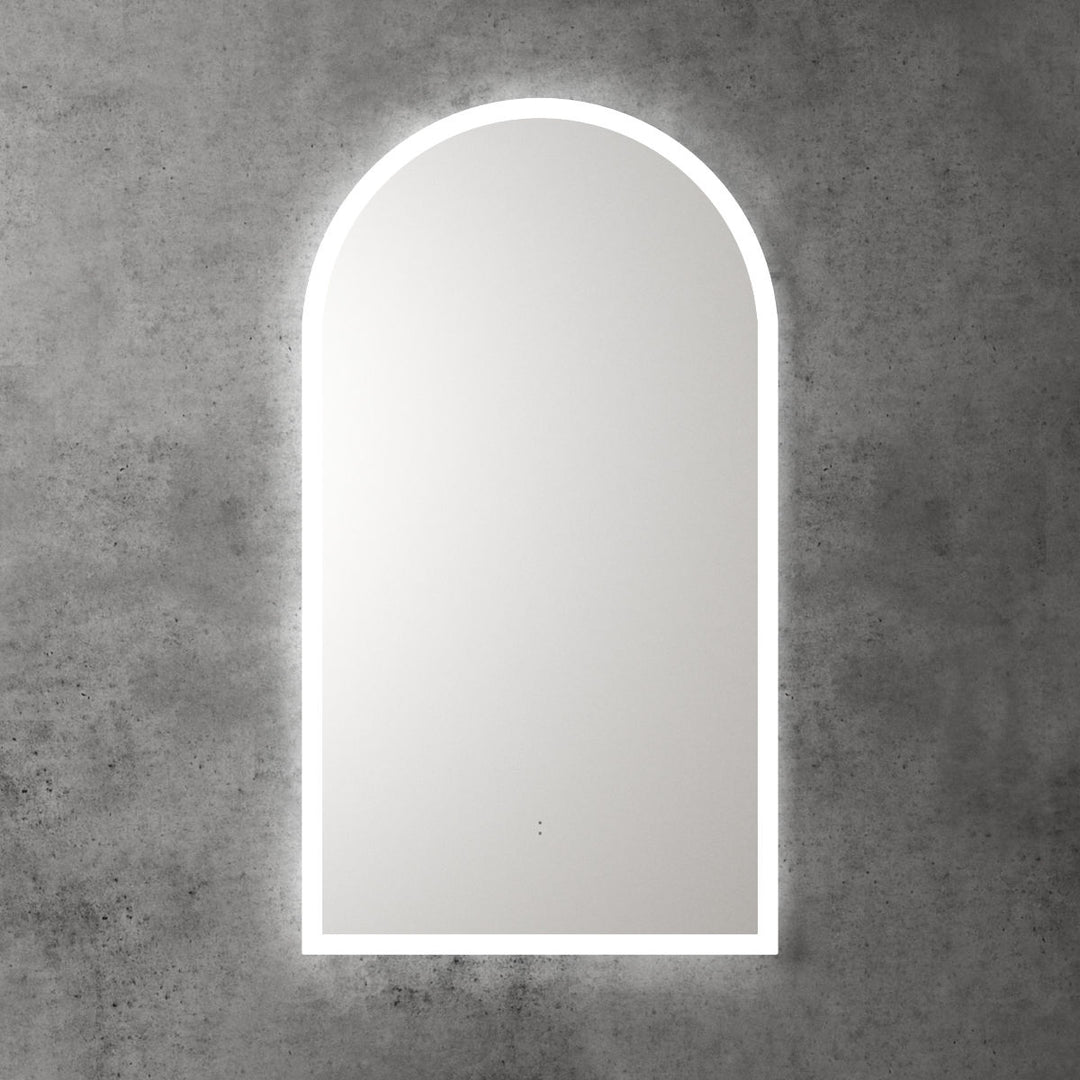 Aulic Canterbury Arch LED Mirror 503 x 903mm