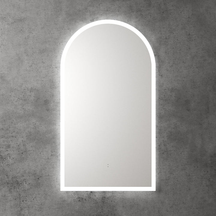 Aulic Canterbury Arch LED Mirror 503 x 903mm
