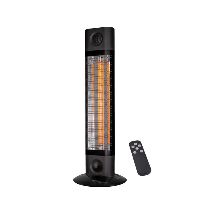 Cedar 1800W Free Standing Outdoor Heater with Remote 840mm