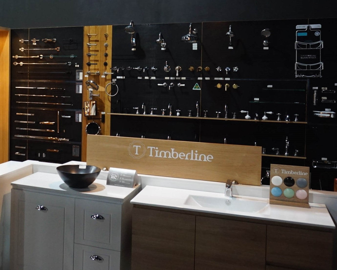 Coffs Harbour Showroom Bathroom Tapware Displays