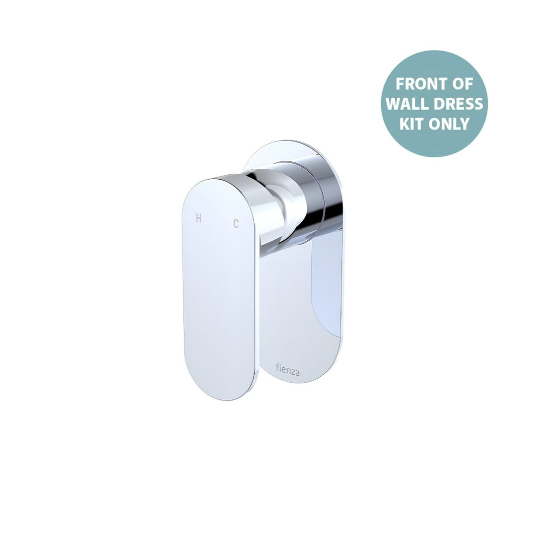 Fienza Empire Slim Oval Plate Lead Free Wall Mixer (Dress Kit)