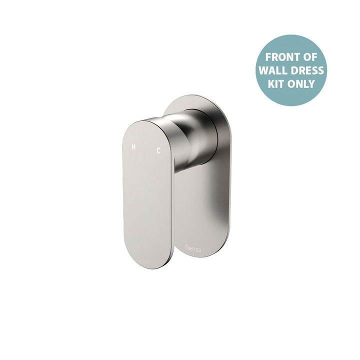 Fienza Empire Slim Oval Plate Lead Free Wall Mixer (Dress Kit)
