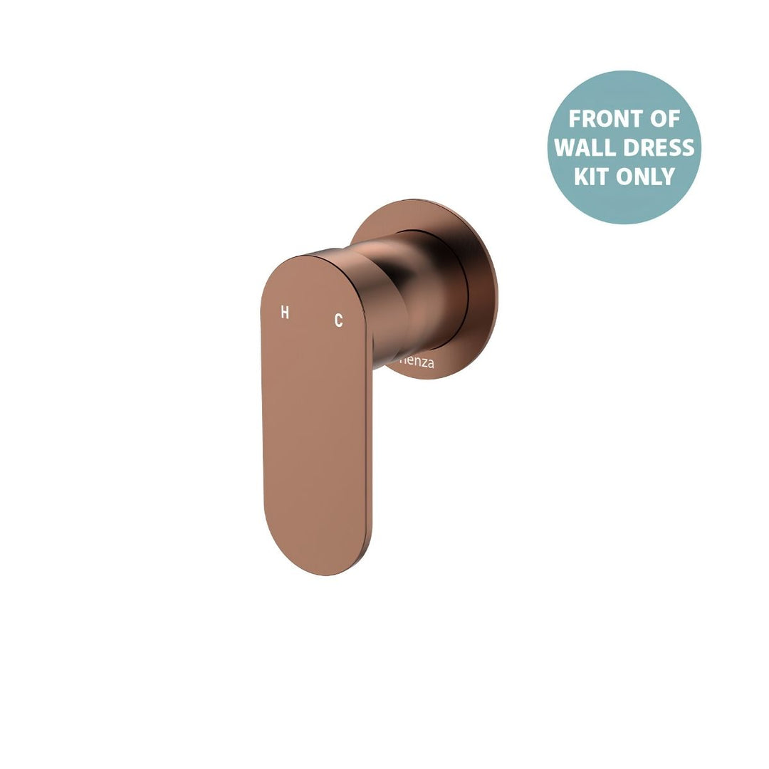 Fienza Empire Slim Round Plate Lead Free Wall Mixer (Dress Kit)