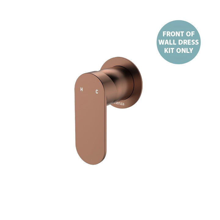 Fienza Empire Slim Round Plate Lead Free Wall Mixer (Dress Kit)