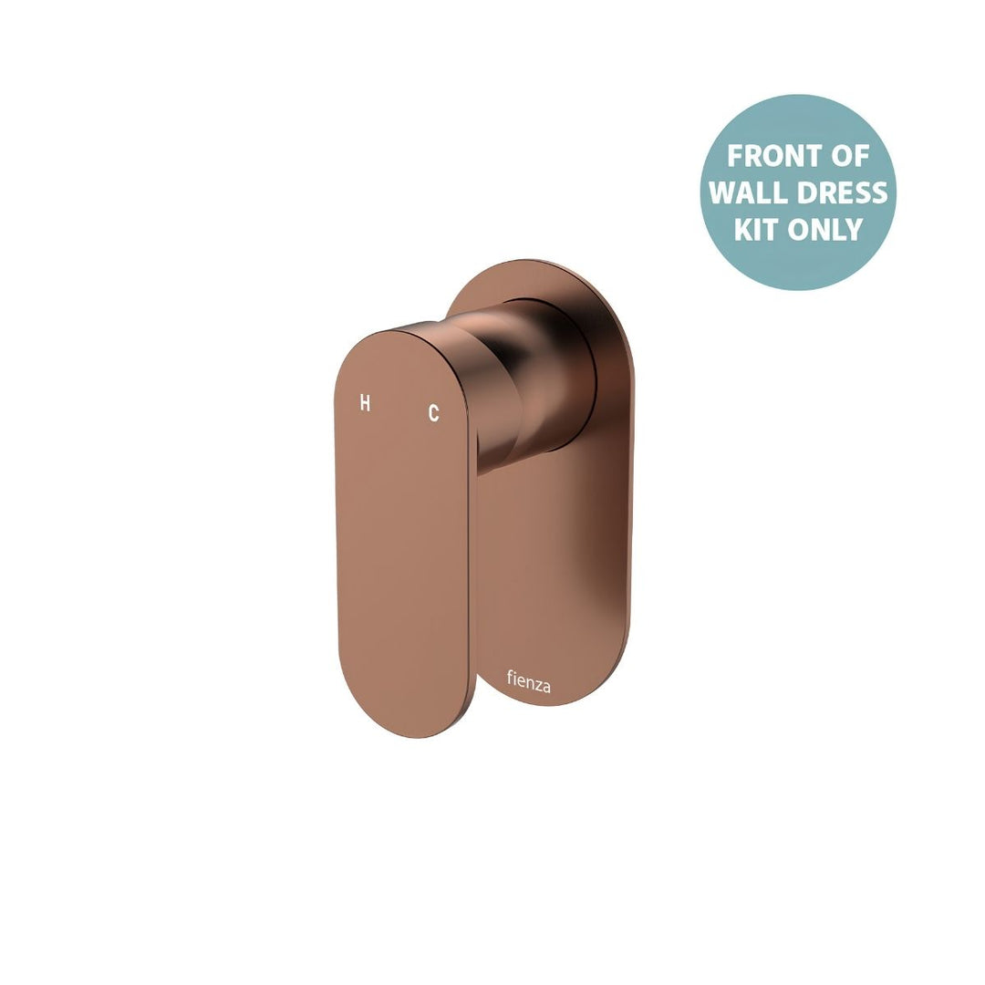 Fienza Empire Slim Oval Plate Lead Free Wall Mixer (Dress Kit)