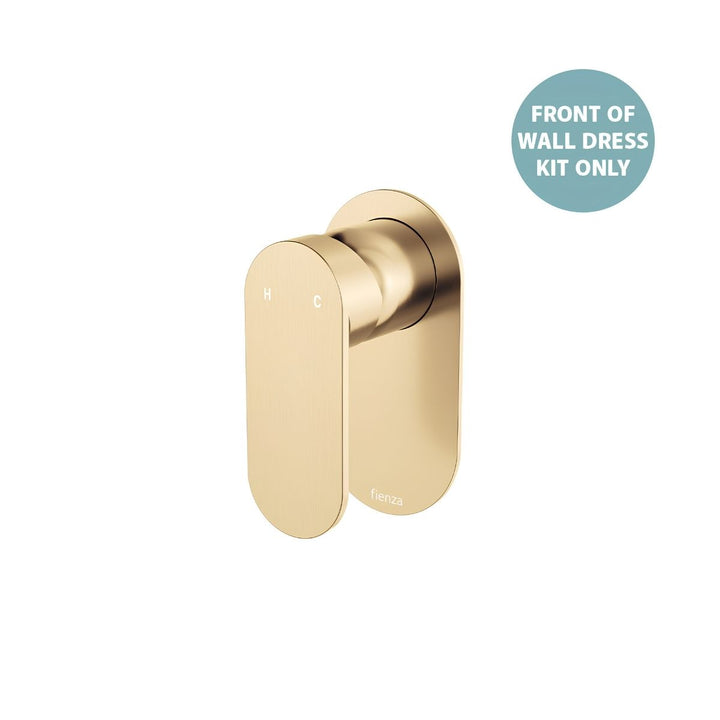 Fienza Empire Slim Oval Plate Lead Free Wall Mixer (Dress Kit)