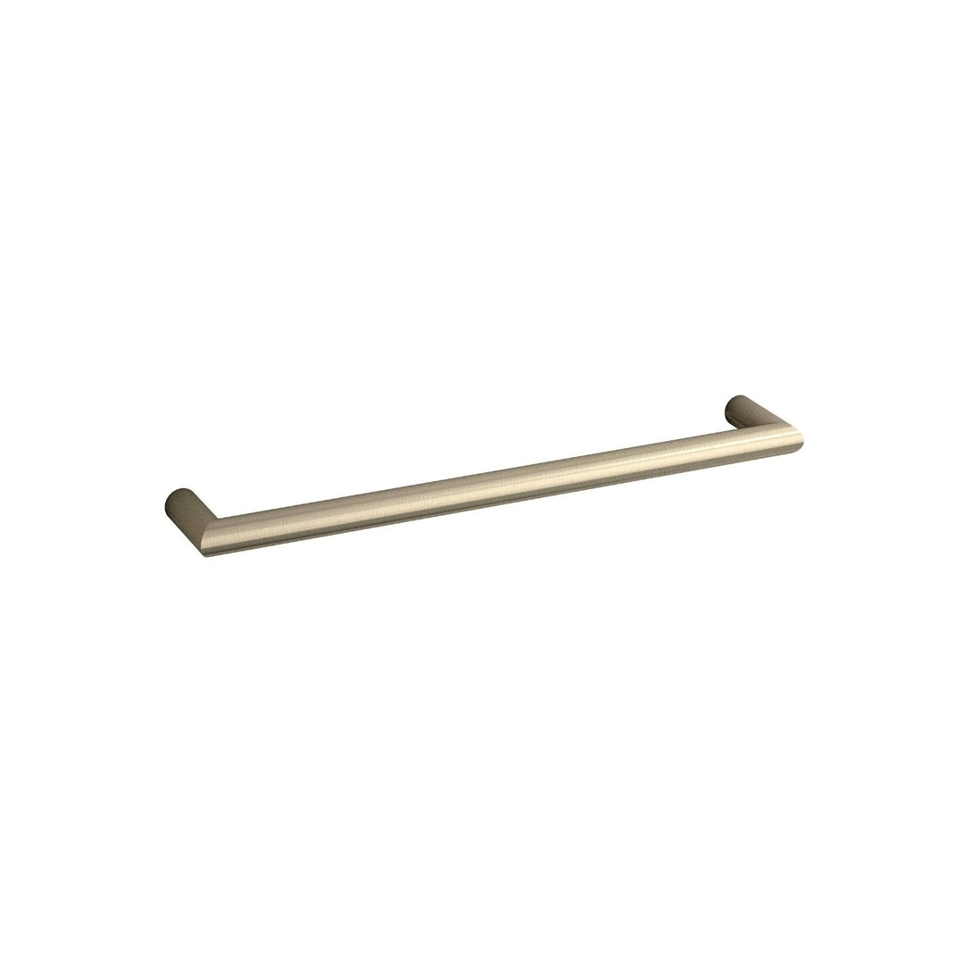 Thermorail 12V Straight Round Single Bar Heated Towel Ladder 632mm
