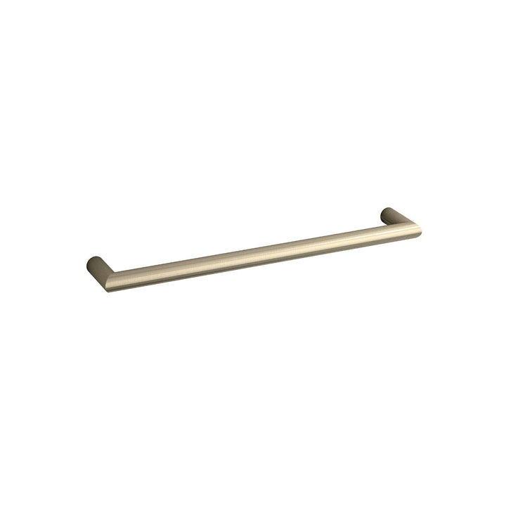 Thermorail 12V Straight Round Single Bar Heated Towel Ladder 632mm