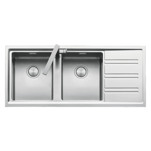 Barazza Easy Double Bowl & Drainer