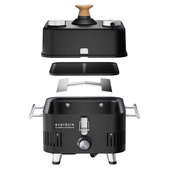 Everdure CUBE Pro Flame 360 Portable Charcoal BBQ
