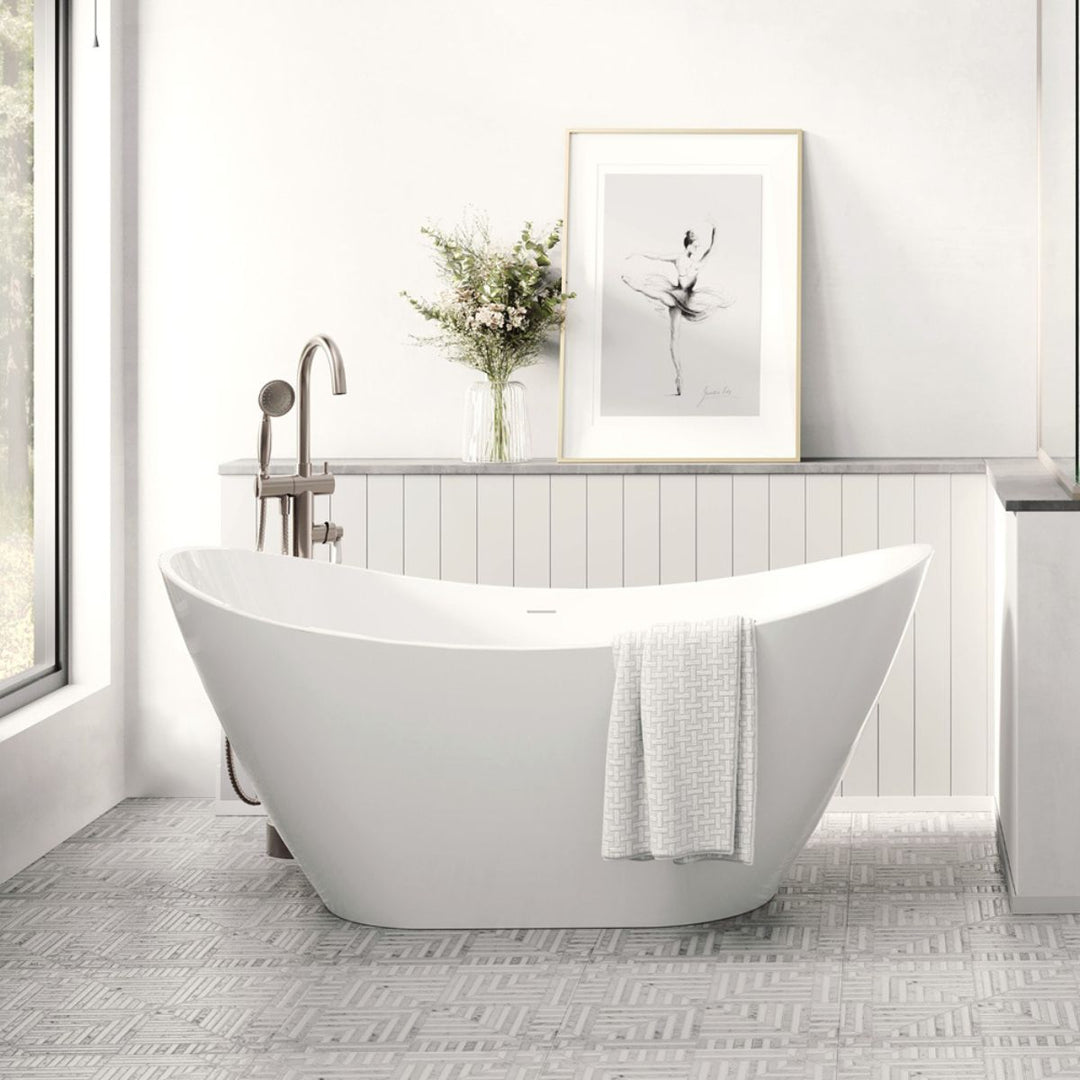 Fienza Paola Freestanding Acrylic Bath