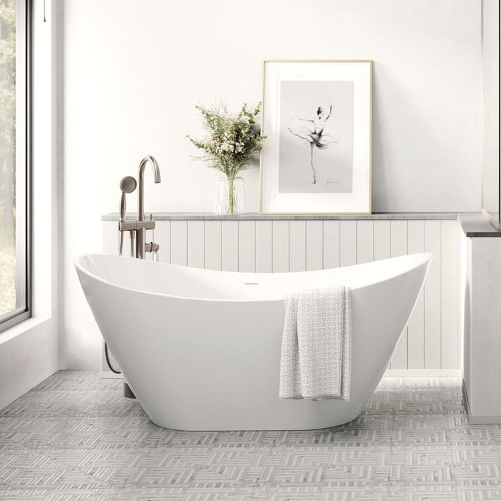 Fienza Paola Freestanding Acrylic Bath