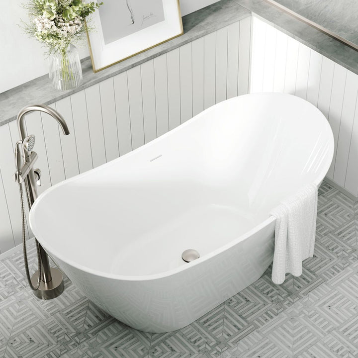 Fienza Paola Freestanding Acrylic Bath