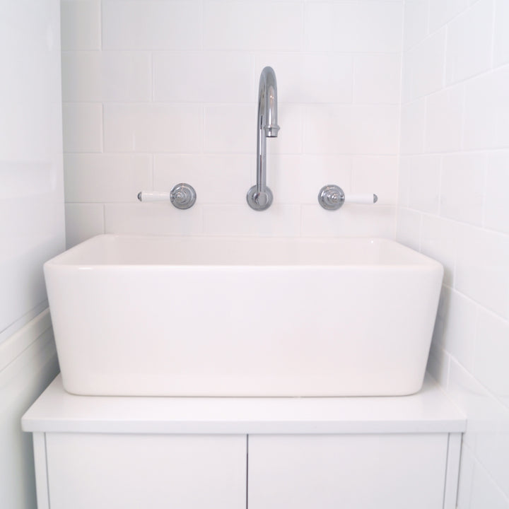 Turner Hastings Galdor 60x41 Fireclay Butler Sink - Design 10