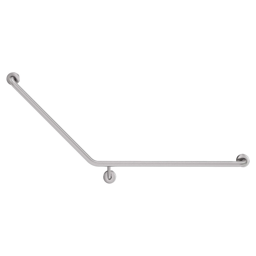 Fienza Care Accessible 40° Right-Hand Grab Rail - 900 x 700mm - Design 10