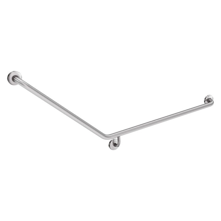 Fienza Care Accessible 40° Right-Hand Grab Rail - 900 x 700mm - Design 10