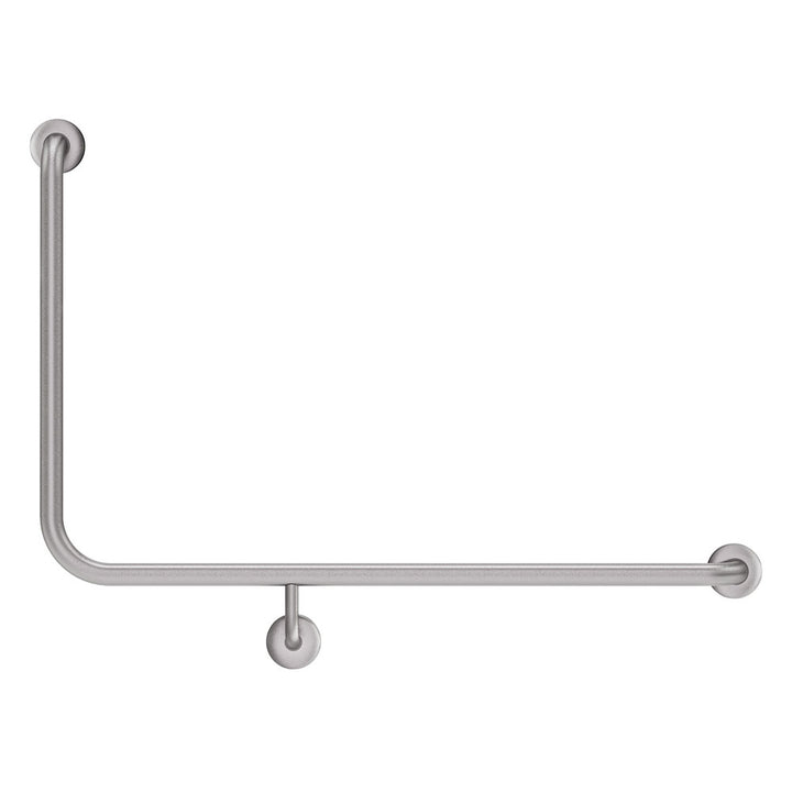 Fienza Care Accessible 90° Right-Hand Grab Rail - 960 x 600mm - Design 10