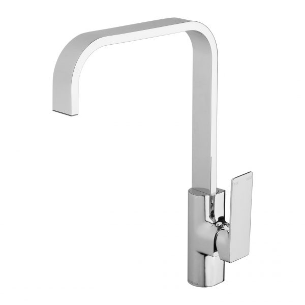 Phoenix Gloss Squareline Sink Mixer - Design 10