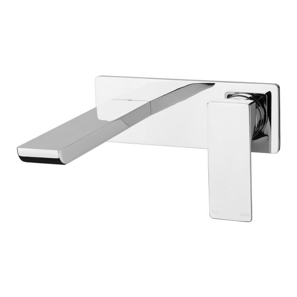 Phoenix Gloss Wall Bath Mixer Set 180mm - Design 10