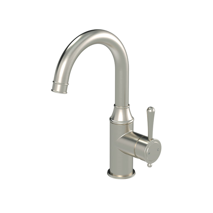 Meir Harrington Basin Mixer Brushed Nickel
