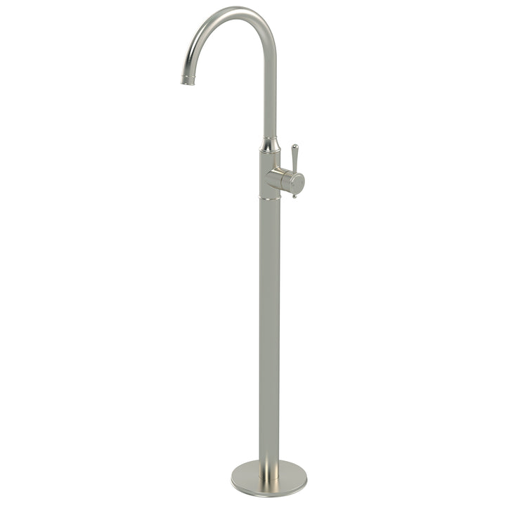 Meir Harrington Freestanding Bath Filler Brushed Nickel