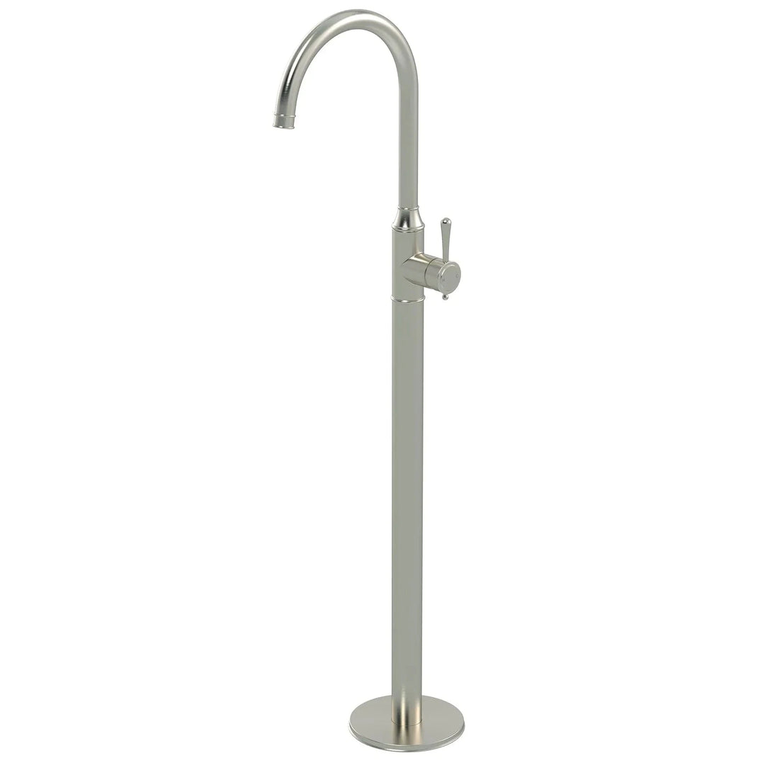 Freestanding Bath Tap Meir Meir Harrington Freestanding Bath Filler Brushed Nickel