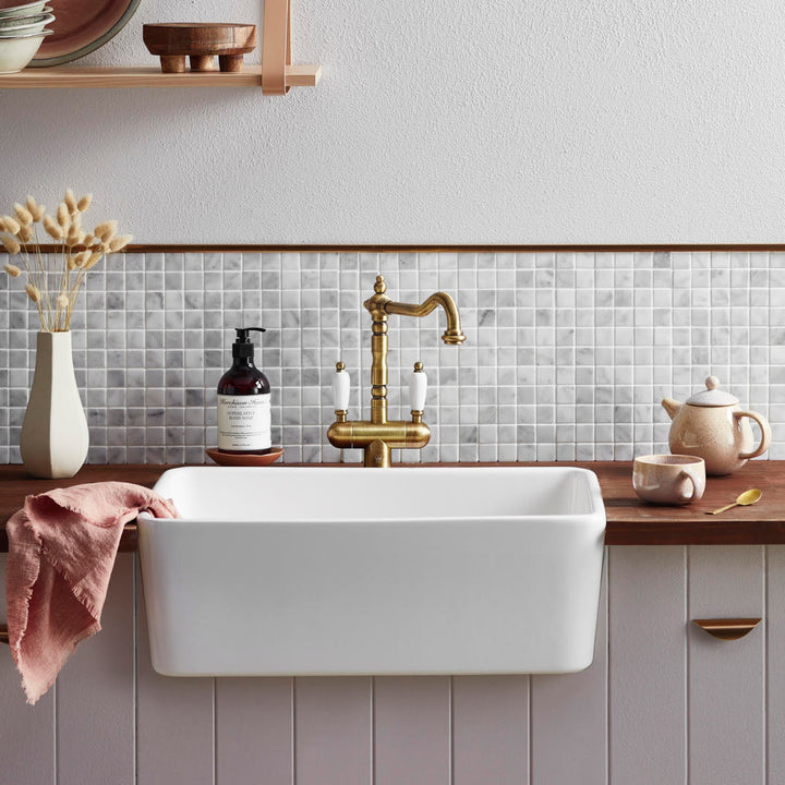 Turner Hastings Galdor 60x41 Fireclay Butler Sink - Design 10