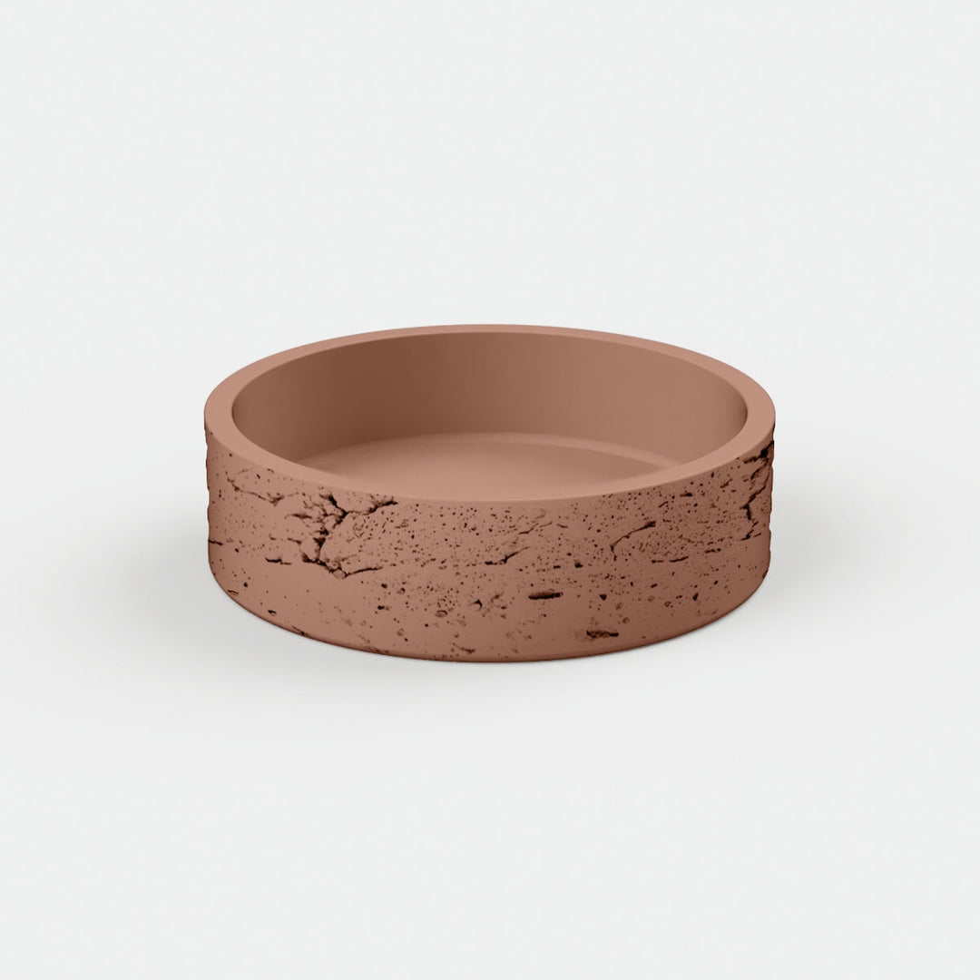 Nood Co. Hoop Raw Basin Wall Mount - Design 10