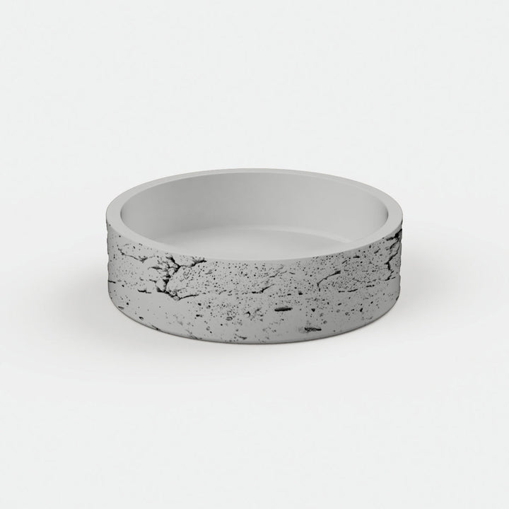 Nood Co. Hoop Raw Basin Wall Mount - Design 10