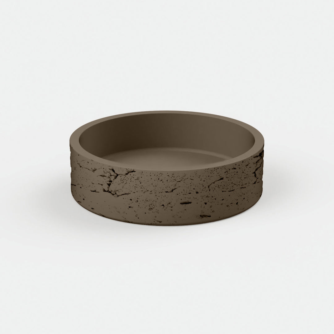 Nood Co. Hoop Raw Basin Wall Mount - Design 10