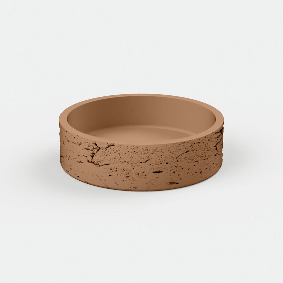 Nood Co. Hoop Raw Basin Wall Mount - Design 10