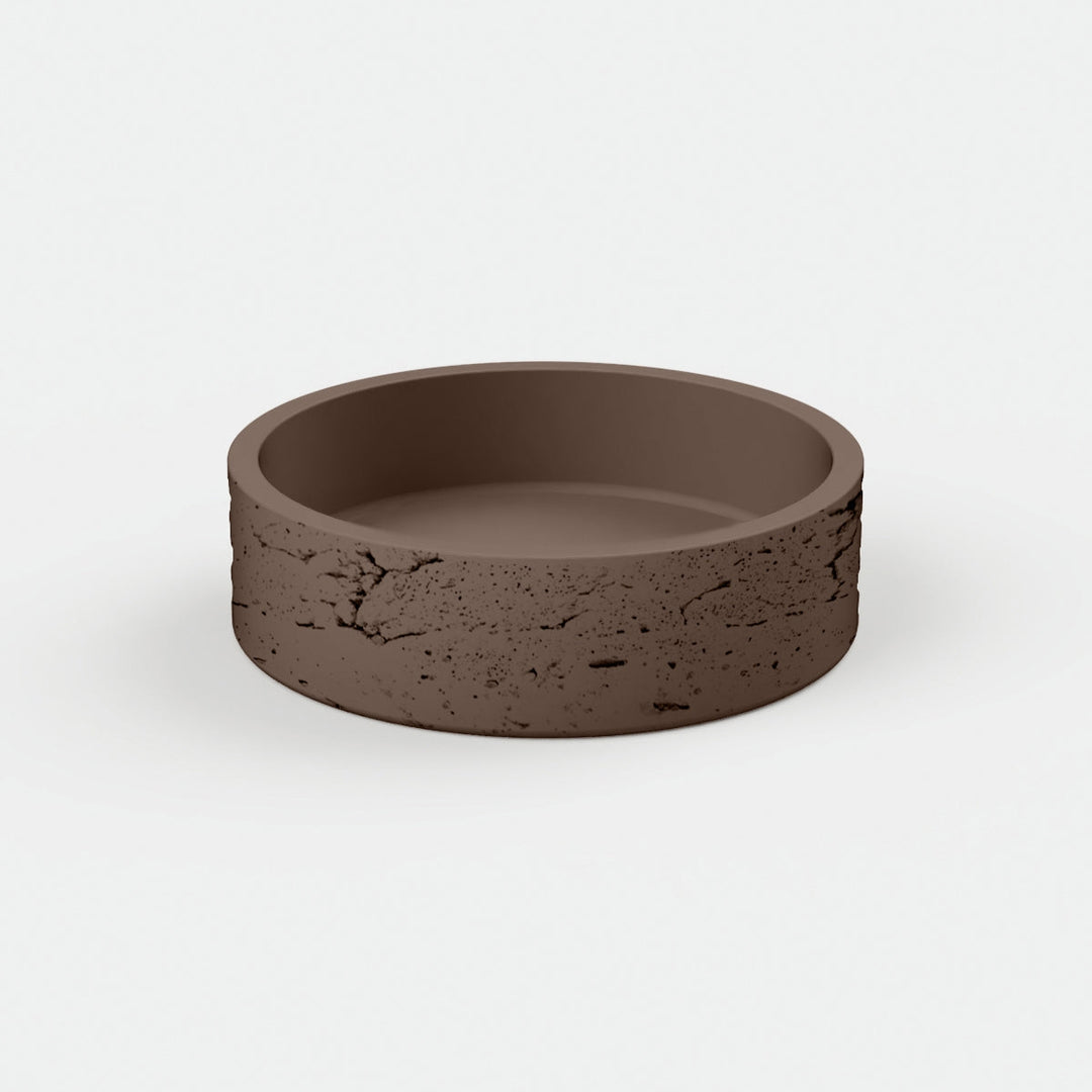 Nood Co. Hoop Raw Basin Wall Mount - Design 10