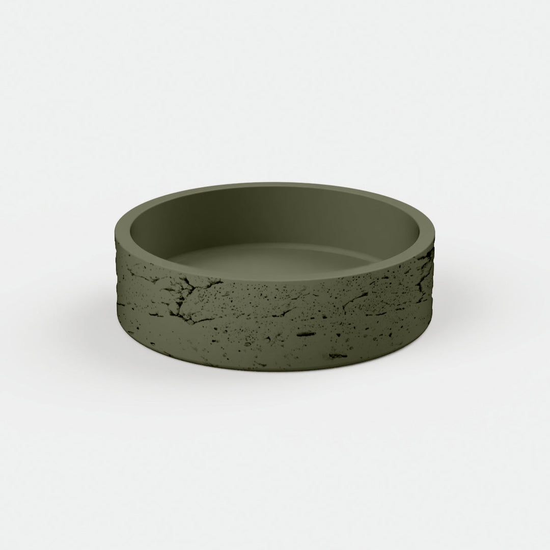 Nood Co. Hoop Raw Basin Wall Mount - Design 10