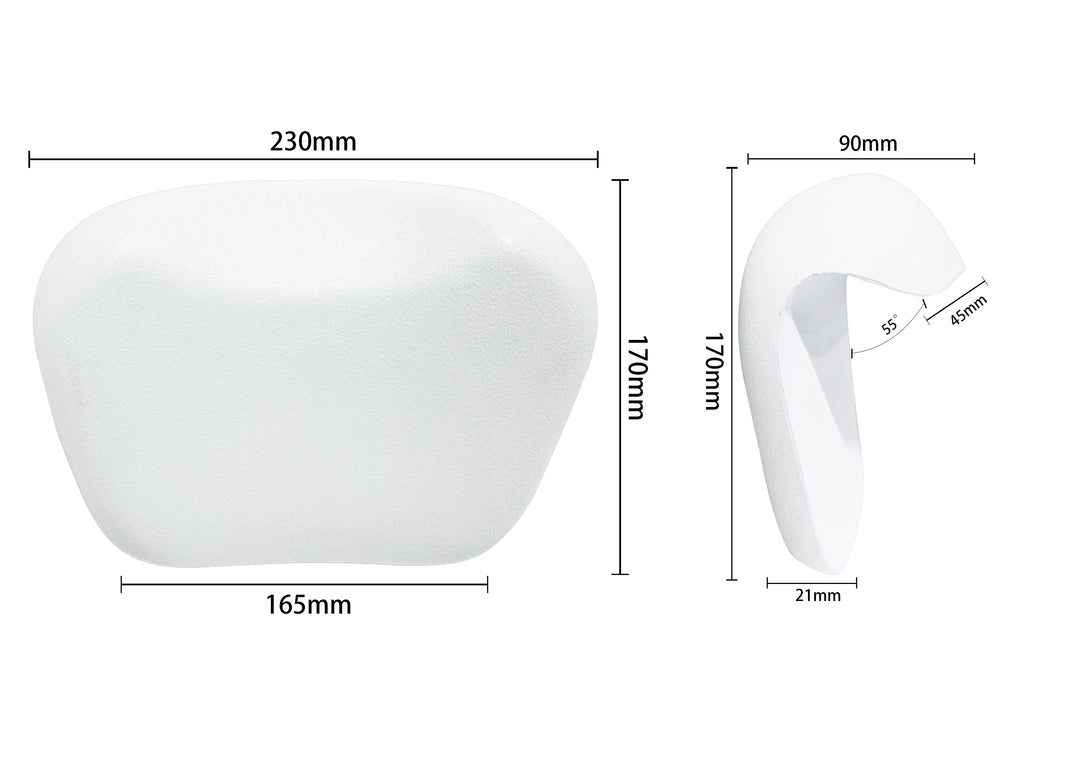 Kaskade Delilah White Headrest