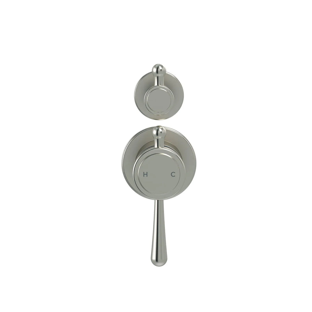 Wall Mixer Meir Meir Harrington Shower Divertor Mixer Brushed Nickel