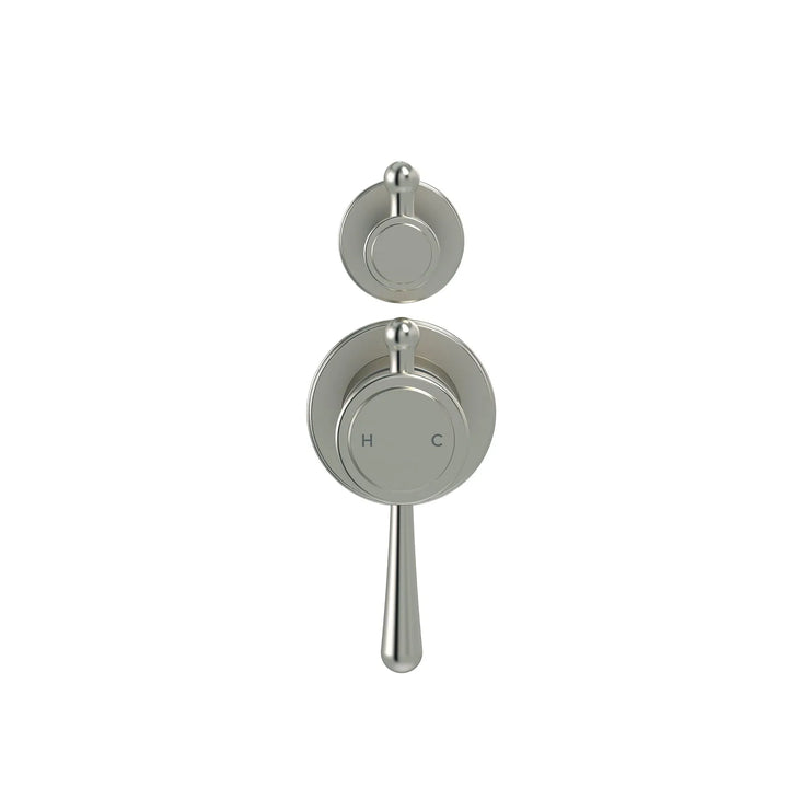 Wall Mixer Meir Meir Harrington Shower Divertor Mixer Brushed Nickel