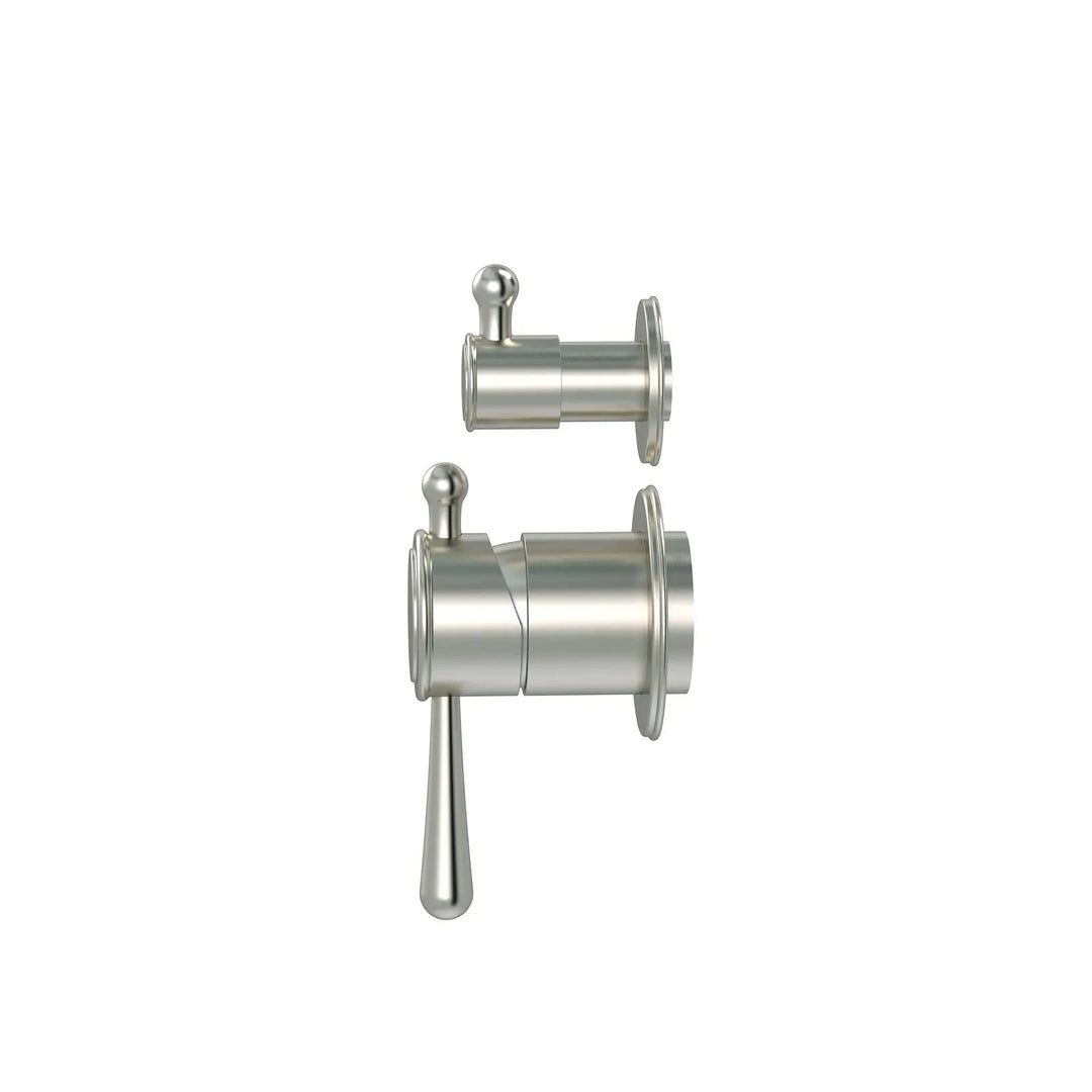 Wall Mixer Meir Meir Harrington Shower Divertor Mixer Brushed Nickel