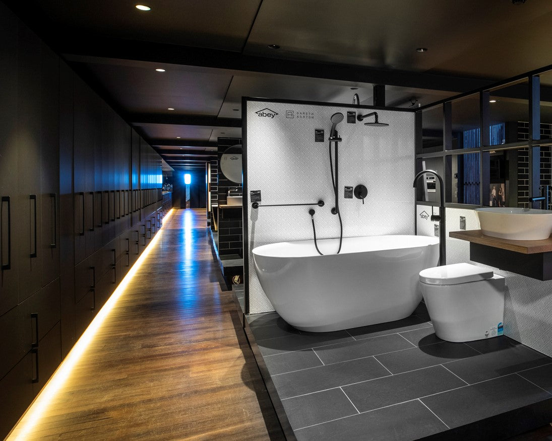 Design 10 Bathroom Displays in Hobart Showroom