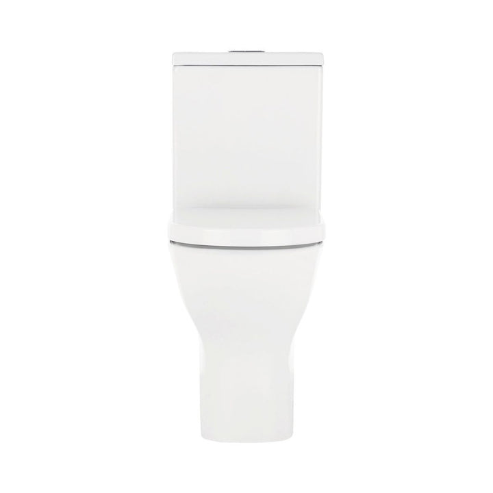 Fienza Delta Rimless Extra Height Back-To-Wall Toilet Suite