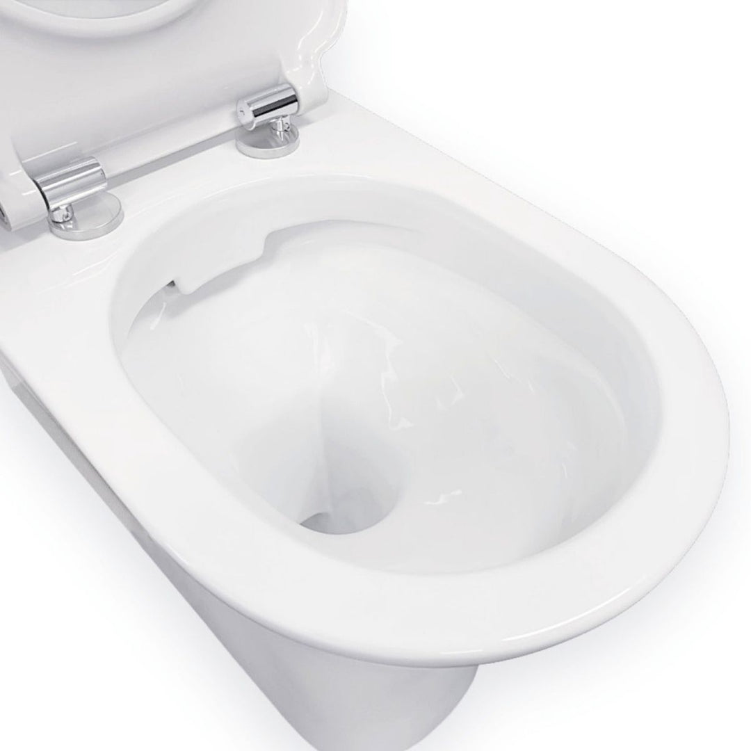 Fienza Delta Care 800 White Toilet Suite