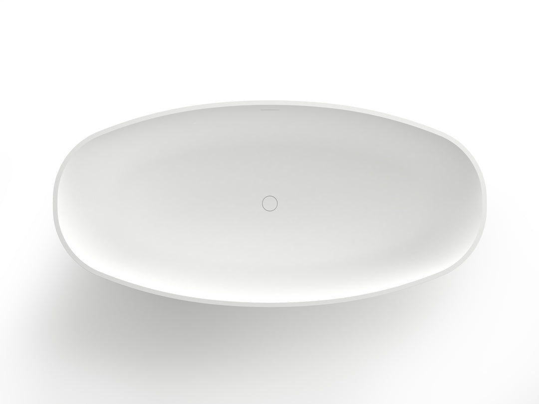 Kaskade KR03 Oval Stone Bath 1800mm