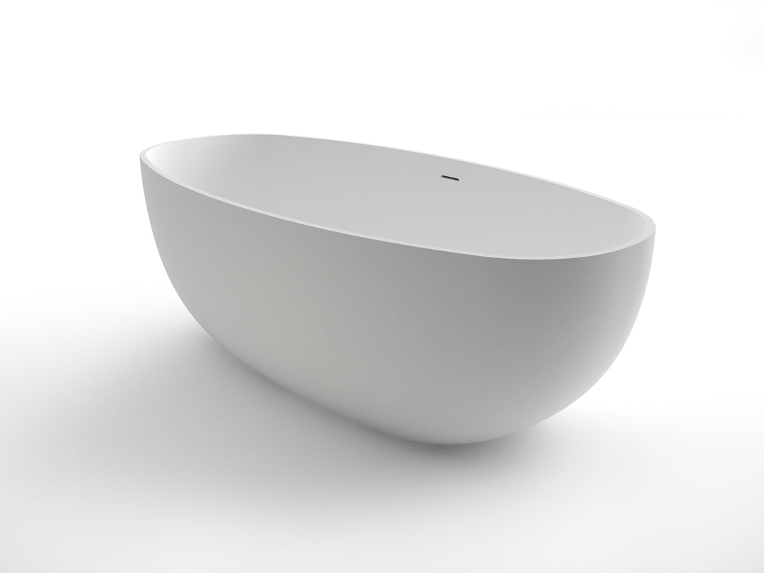 Kaskade KR03 Oval Stone Bath 1800mm