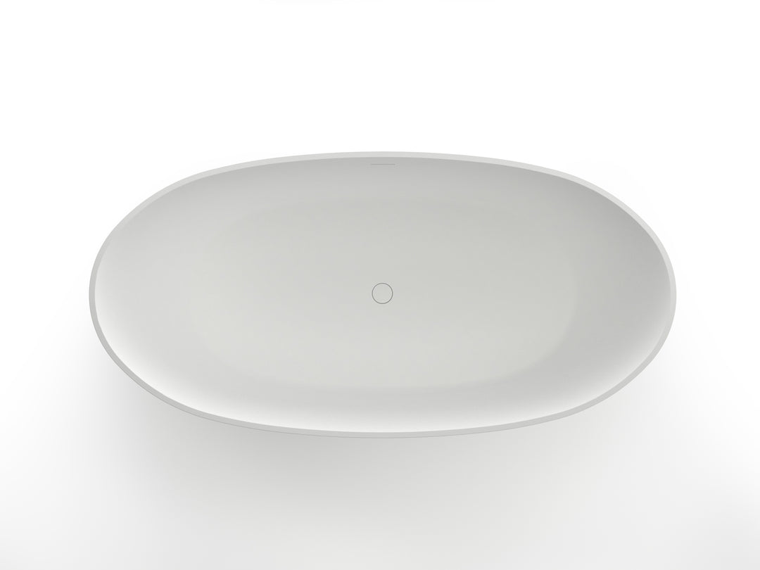Kaskade KR05 Oval Stone Bath 1800mm