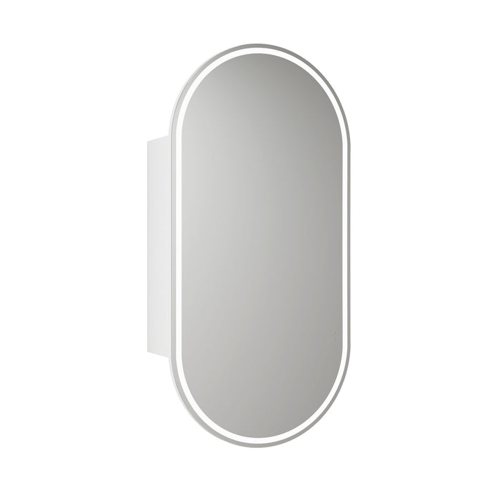 Aulic Beau Monde Oblong LED Frameless Shaving Cabinet 450 x 900mm