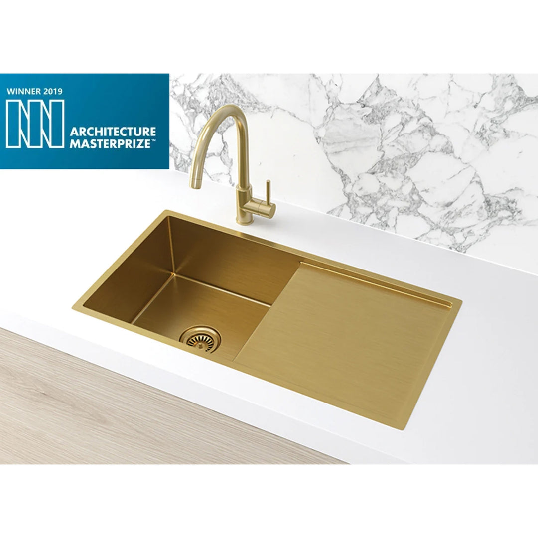 Meir Lavello 840x440 Single Bowl Drainer Sink - Design 10