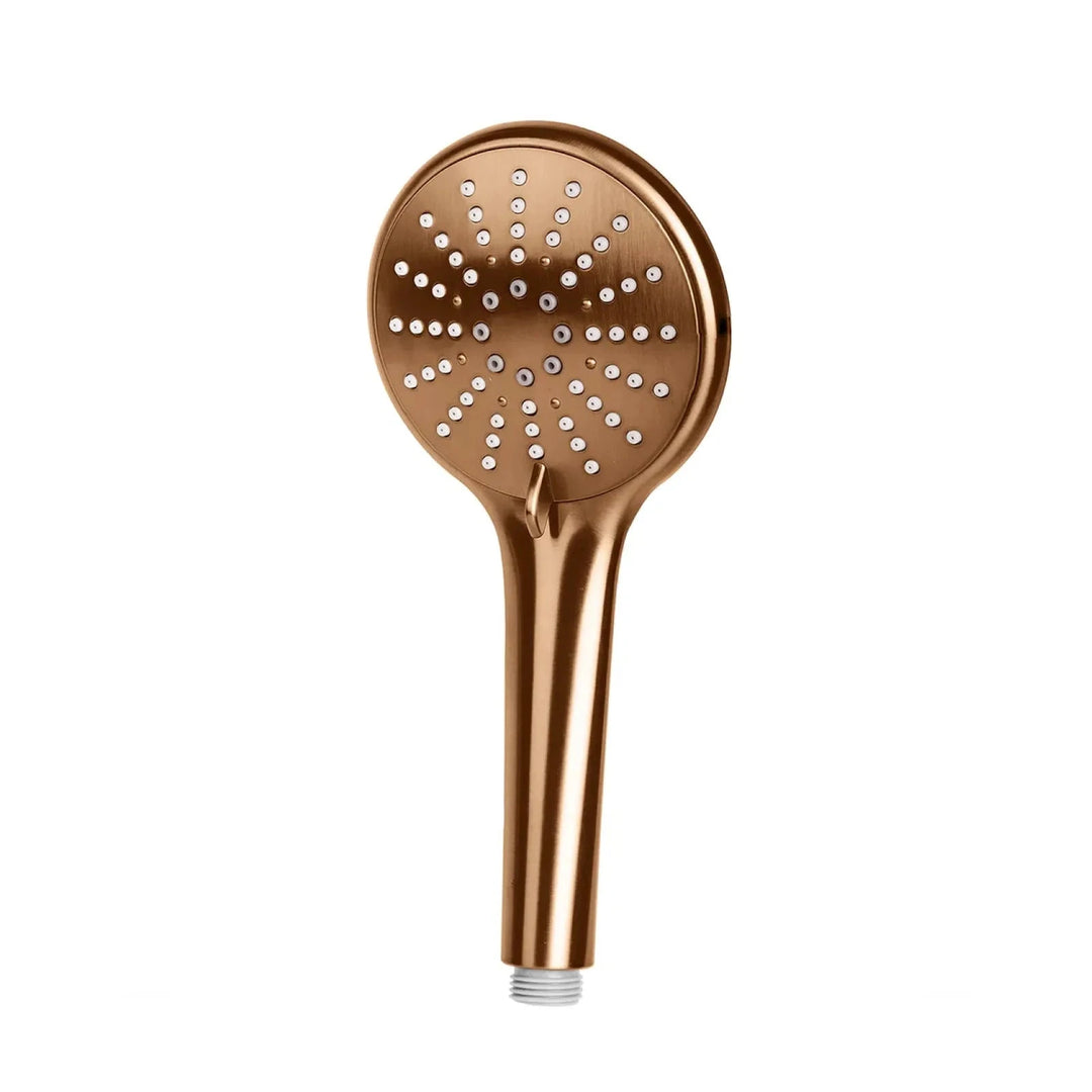 Hand Shower Meir Meir Round Hand Shower Three-Function Lustre Bronze