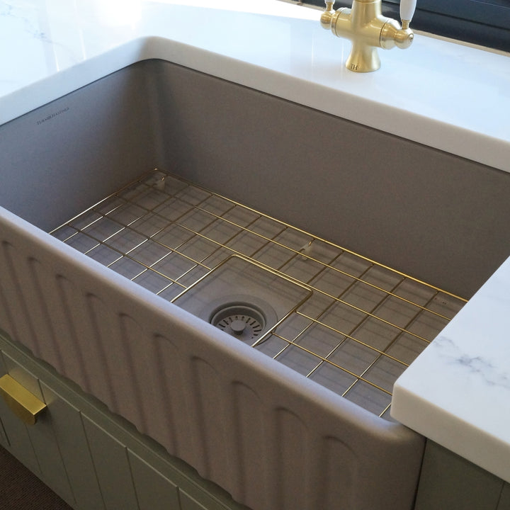 Turner Hastings Novi 75x46 Fireclay Butler Sink - Design 10