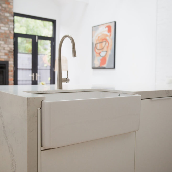 Turner Hastings Novi 75x46 Fireclay Butler Sink - Design 10