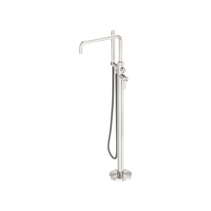 Nero Zen Freestanding Bath Mixer + Outdoor Shower Hose