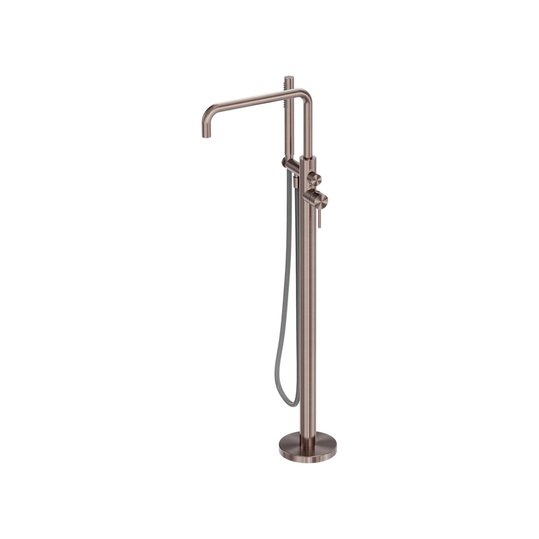 Nero Zen Freestanding Bath Mixer + Outdoor Shower Hose
